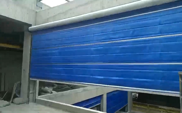 大型物流园区完成泾川防火门整体安装工程